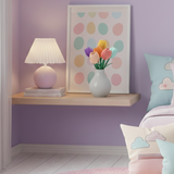 Tulipas Decorativas Minimalistas - Kit 5 Flores