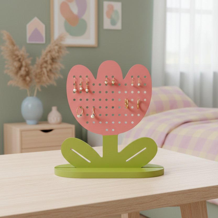 Organizador de Acessórios Tulipa (Pegboard)